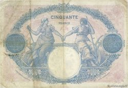 50 Francs BLEU ET ROSE FRANCE  1924 F.14.37 pr.TB