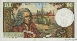 10 Francs VOLTAIRE FRANCE  1972 F.62.58 pr.SUP
