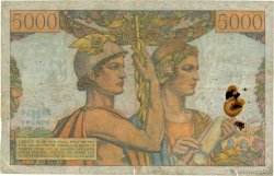 5000 Francs TERRE ET MER FRANCE  1949 F.48.01 B+