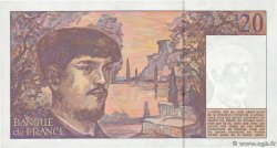 20 Francs DEBUSSY à fil de sécurité FRANCE  1990 F.66BIS.01 pr.NEUF