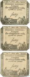 50 Sols Lot FRANCE  1793 Ass.42c SUP
