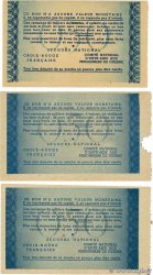 50 Centimes BON DE SOLIDARITÉ Lot FRANCE régionalisme et divers  1941 KL.01A et KL.01B SUP
