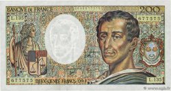 200 Francs MONTESQUIEU FRANCE  1992 F.70.12c