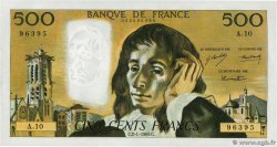 500 Francs PASCAL FRANCE  1969 F.71.03 pr.SPL