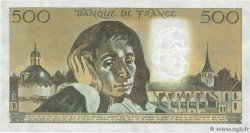 500 Francs PASCAL FRANCE  1987 F.71.37 AU+