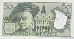 50 Francs QUENTIN DE LA TOUR FRANCE  1982 F.67.08 UNC-