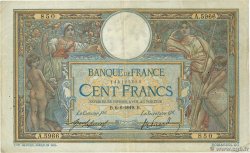 100 Francs LUC OLIVIER MERSON sans LOM  FRANCIA  1919 F.23.11