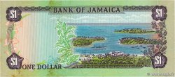 1 Dollar JAMAICA  1982 P.64b AU