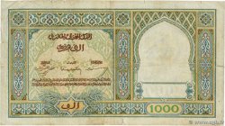 1000 Francs MAROC  1950 P.16c TB