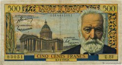500 Francs VICTOR HUGO FRANCE  1954 F.35.02