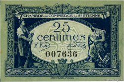 25 Centimes FRANCE régionalisme et divers Saint-Étienne 1921 JP.114.05 SPL+