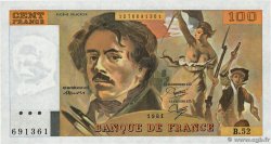 100 Francs DELACROIX modifié FRANCE  1981 F.69.05 pr.NEUF