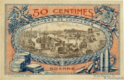 50 Centimes FRANCE régionalisme et divers Roanne 1917 JP.106.09 pr.NEUF