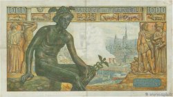 1000 Francs DÉESSE DÉMÉTER FRANCE  1942 F.40.01 TTB+