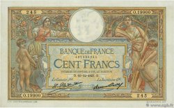 100 Francs LUC OLIVIER MERSON grands cartouches FRANCE  1927 F.24.06 XF