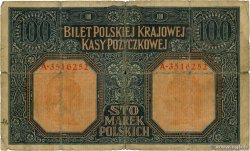100 Marek POLEN  1916 P.015 fSGE