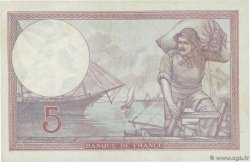 5 Francs FEMME CASQUÉE modifié FRANKREICH  1940 F.04.16 fVZ