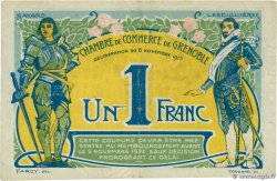 1 Franc FRANCE régionalisme et divers Grenoble 1917 JP.063.20 TTB+