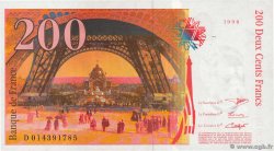 200 Francs EIFFEL FRANCE  1996 F.75.02 TTB+