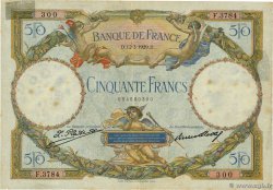 50 Francs LUC OLIVIER MERSON FRANCE  1929 F.15.03