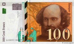 100 Francs CÉZANNE FRANCE  1998 F.74.02 NEUF