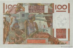 100 Francs JEUNE PAYSAN filigrane inversé FRANKREICH  1952 F.28bis.02 fVZ
