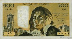 500 Francs PASCAL FRANCE  1974 F.71.11
