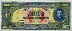 10000 Bolivianos BOLIVIE  1945 P.146