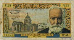5 Nouveaux Francs VICTOR HUGO FRANKREICH  1963 F.56.13