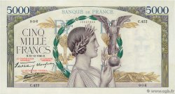 5000 Francs VICTOIRE Impression à plat FRANCIA  1940 F.46.16 EBC