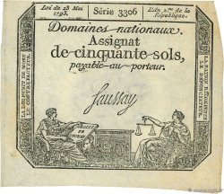 50 Sols FRANCE  1793 Ass.42c