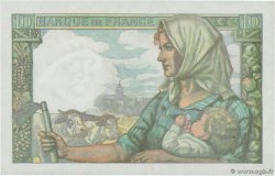 10 Francs MINEUR FRANKREICH  1942 F.08.05 fST