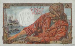 20 Francs PÊCHEUR FRANCE  1942 F.13.01