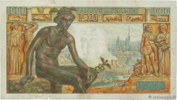1000 Francs DÉESSE DÉMÉTER FRANCE  1943 F.40.18 TB