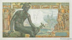 1000 Francs DÉESSE DÉMÉTER FRANCE  1942 F.40.01 TTB+