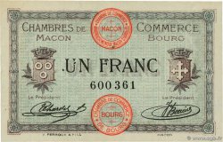 1 Franc FRANCE regionalismo e varie Macon, Bourg 1915 JP.078.03 BB