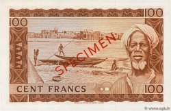 100 Francs Spécimen MALI  1960 P.07s UNC-