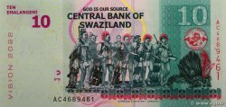 10 Emalangeni SWAZILAND  2015 P.41 FDC