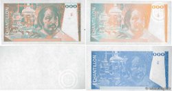0 Francs BALZAC échantillon Épreuve FRANCE  1980 EC.1980.01 NEUF