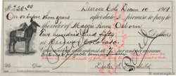 250 Dollars ÉTATS-UNIS D AMÉRIQUE Denver 1901 DOC.Chèque