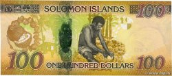 100 Dollars Petit numéro SOLOMON ISLANDS  2015 P.36 UNC