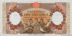 10000 Lire ITALY  1961 P.089d XF+