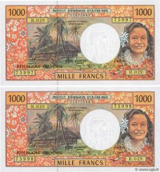 1000 Francs Consécutifs POLYNÉSIE, TERRITOIRES D