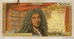 500 Nouveaux Francs MOLIÈRE FRANCE  1960 F.60.02 pr.TB