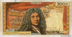500 Nouveaux Francs MOLIÈRE FRANCE  1964 F.60.07 F+