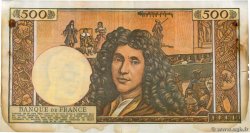 500 Nouveaux Francs MOLIÈRE FRANCE  1966 F.60.09 F