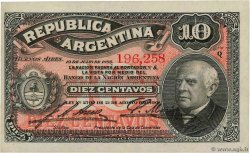 10 Centavos ARGENTINA  1895 P.228a AU