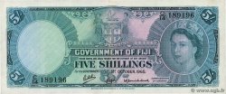5 Shillings FIJI  1965 P.051e VF+