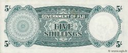 5 Shillings FIDSCHIINSELN  1965 P.051e fVZ