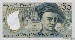50 Francs QUENTIN DE LA TOUR FRANCE  1979 F.67.05 XF+
